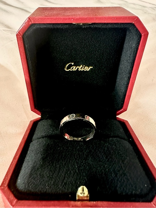 Cartier Other - Carrier White Gold Love Ring